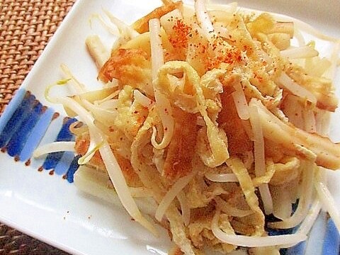 節約おかず もやしとちくわの生姜おかかポン酢炒め レシピ 作り方 By はぁぽじ 楽天レシピ 節約おかず もやしとちくわの生姜おかかポン酢炒め レシピ 作り方 By はぁぽじ 楽天レシピ